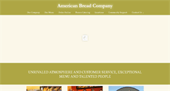 Desktop Screenshot of americanbreadcompany.net